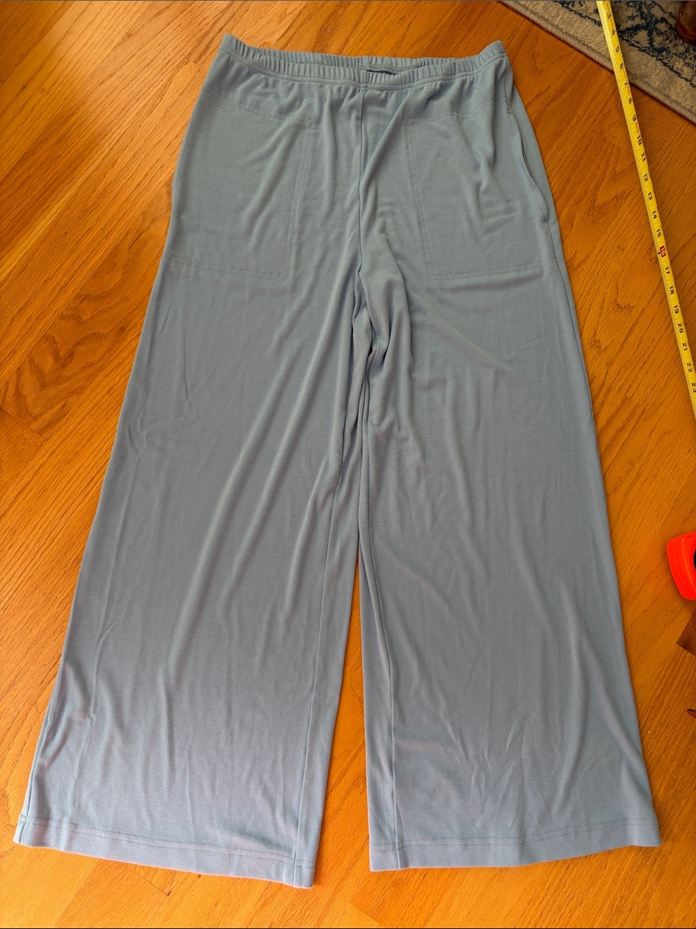 Free-est free people light blue size medium wide leg lounge pants